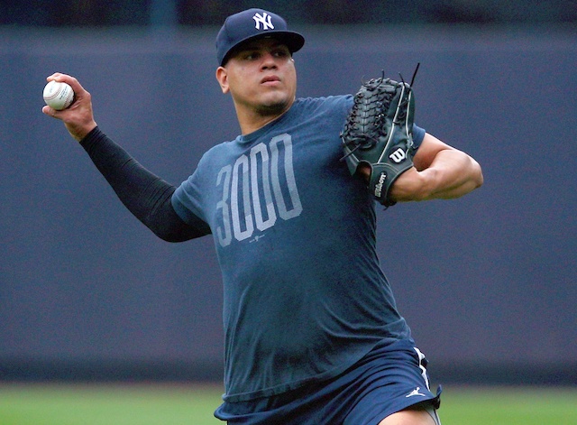 New York Yankees relief pitcher Dellin Betances