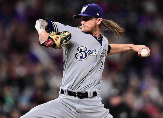 Milwaukee Brewers closer Josh Hader