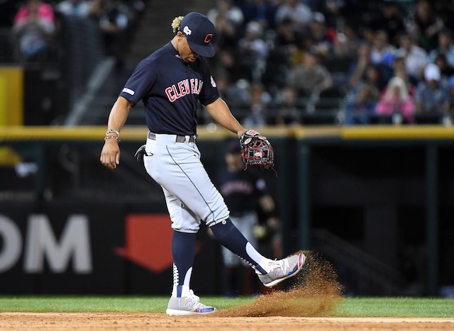 Cleveland Indians shortstop Francisco Lindor