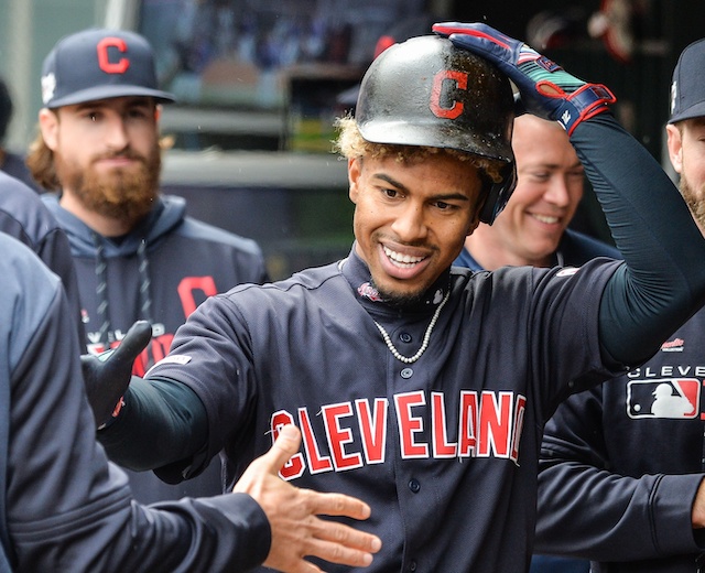 Cleveland Indians shortstop Francisco Lindor