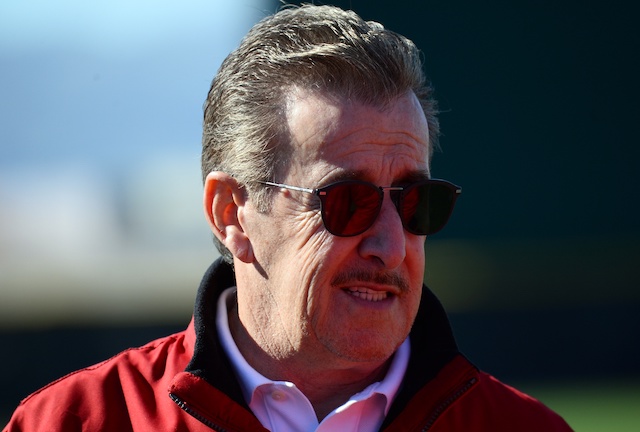 Los Angeles Angels owner Arte Moreno during 2020 Spring Training