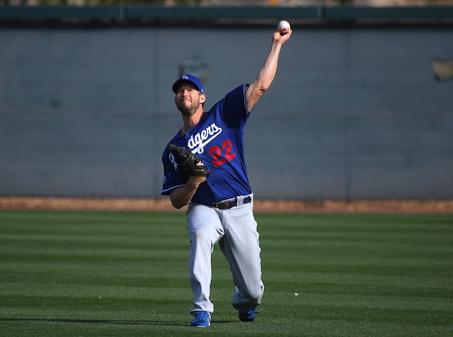 Clayton Kershaw, 2020 Spring Training