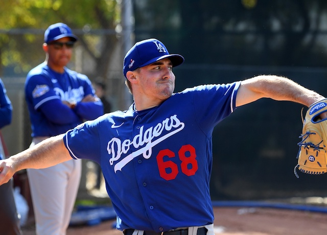 Dave Roberts, Ross Stripling, 2020 Spring Training