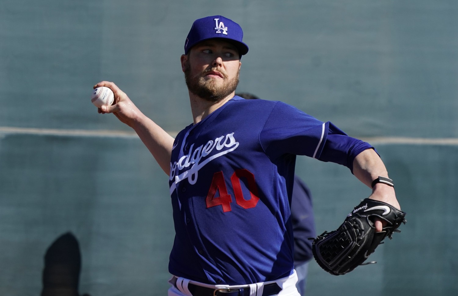 Jimmy Nelson, 2020 Dodgers Spring Training