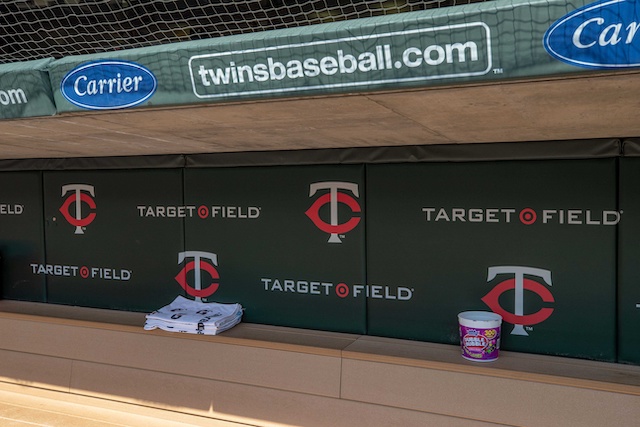 Minnesota Twins dugout