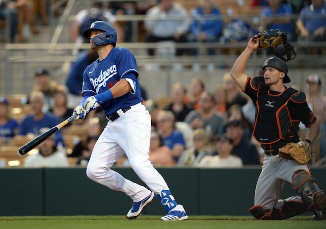 AJ Pollock, Dodgers, 2020 Spring Training