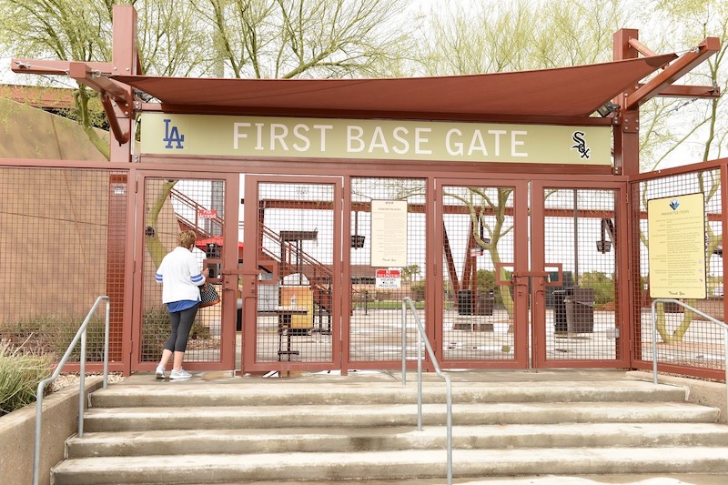 Camelback Ranch stadium gate