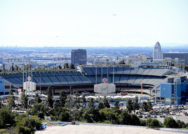 Dodger Stadium view