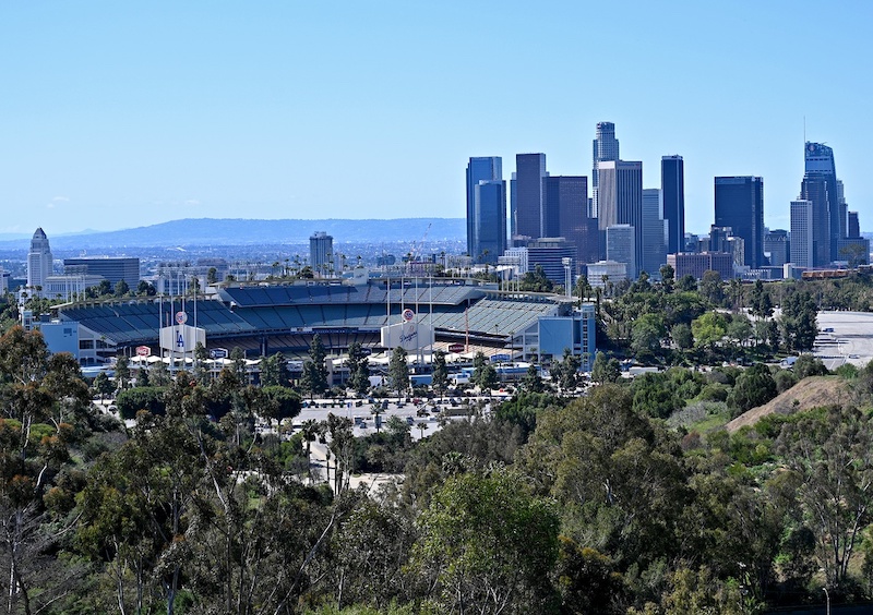 Dodger Stadium view