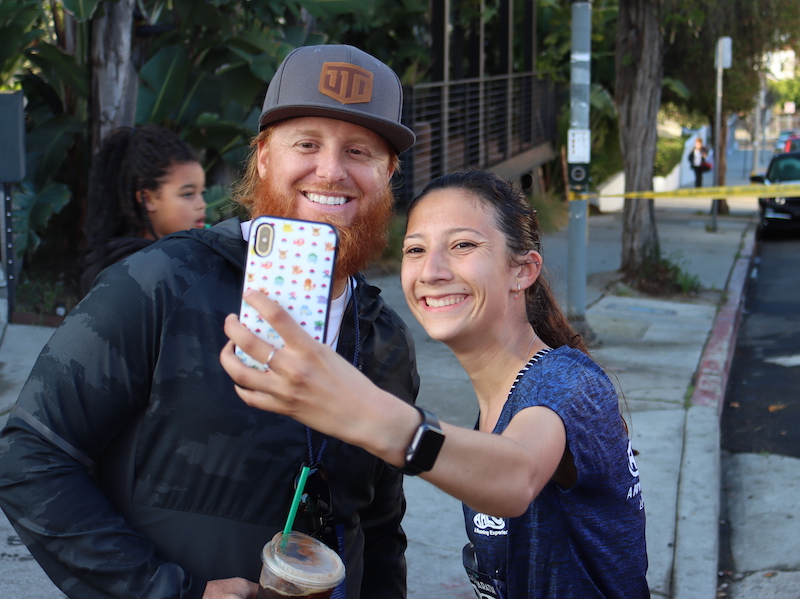 Justin Turner, 2020 Los Angeles Marathon, runner