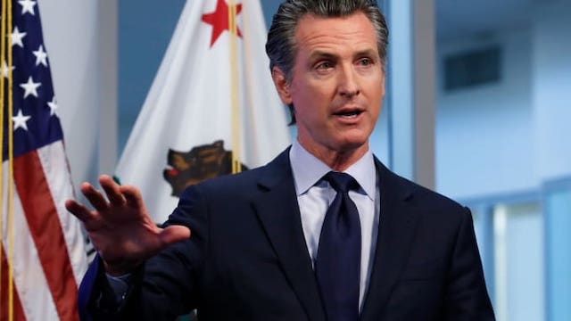 California Governor Gavin Newsom