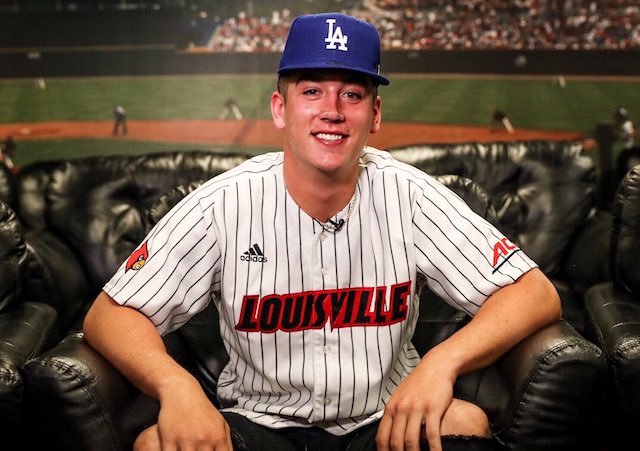 Dodgers Video: Bobby Miller Reacts To Being Selected In First Round Of 2020 MLB Draft