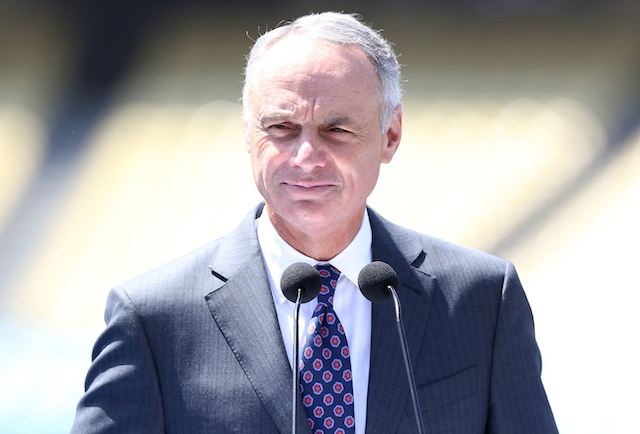 MLB commissioner Rob Manfred