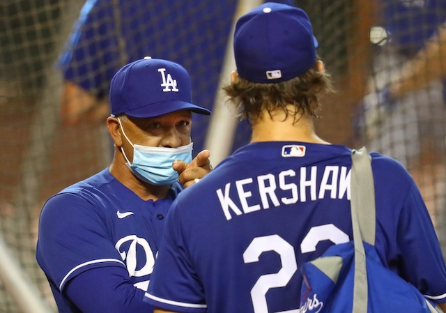 Clayton Kershaw, Dave Roberts