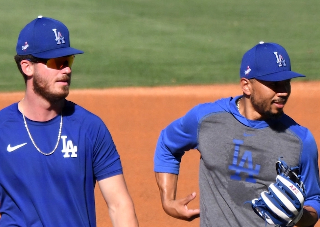 Cody Bellinger, Mookie Betts, 2020 Spring Training