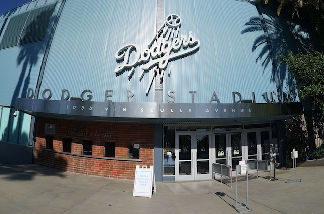 Dodger Stadium entrance, will call tickets