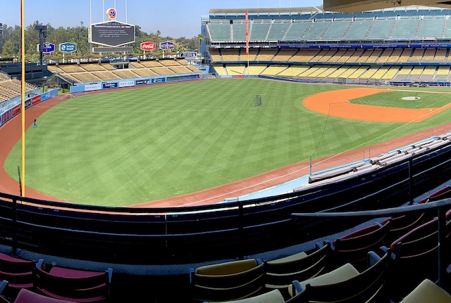 Dodger Stadium view