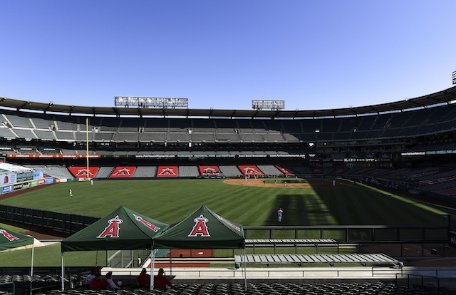 Angel Stadium view