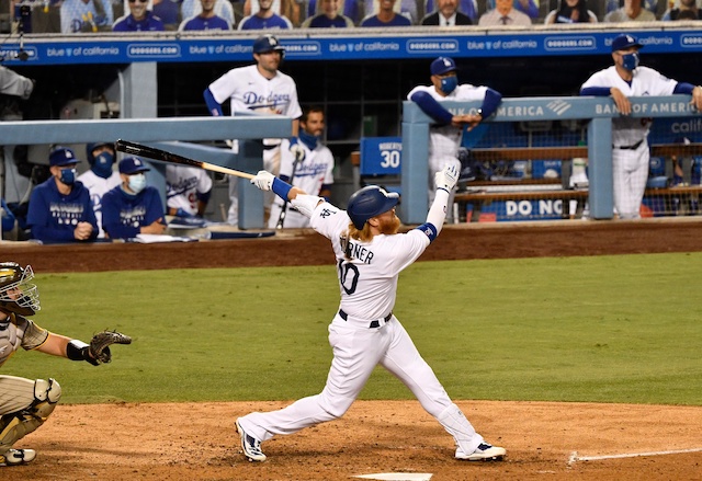 Brant Brown, Bob Geren, AJ Pollock, Dave Roberts, Chris Taylor, Justin Turner, Robert Van Scoyoc