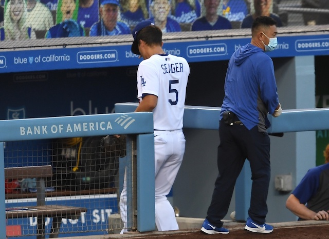 Corey Seager, Dodgers trainer