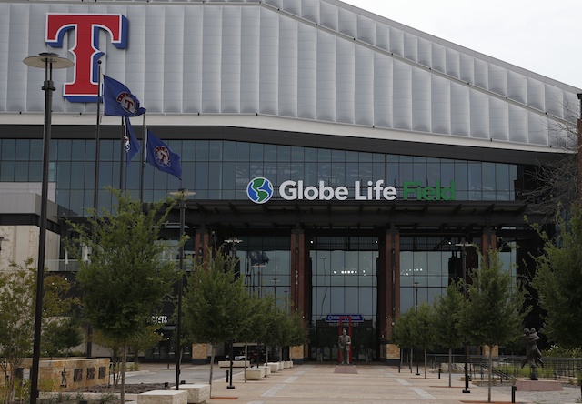 Globe Life Field entrance