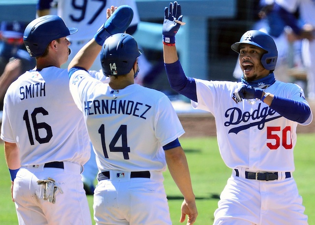 Mookie Betts, Kiké Hernandez, Will Smith