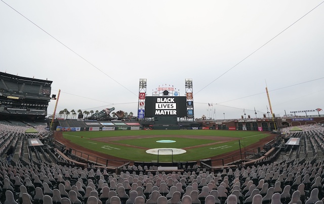 Oracle Park view