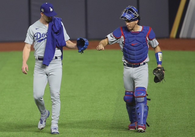 Austin Barnes, Walker Buehler, 2020 World Series