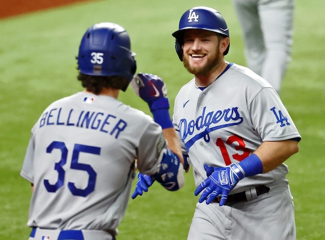 Cody Bellinger, Max Muncy, 2020 World Series