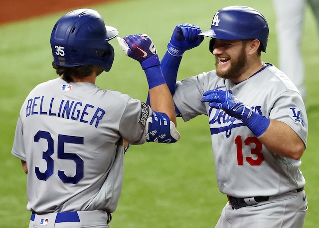 Cody Bellinger, Max Muncy, 2020 World Series