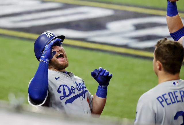 Max Muncy, Joc Pederson, 2020 World Series