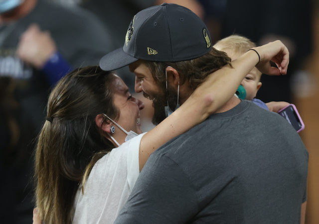 Clayton Kershaw, Ellen Kershaw, Dodgers win, 2020 World Series