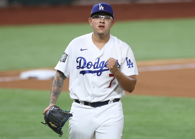 Julio Urias, 2020 World Series