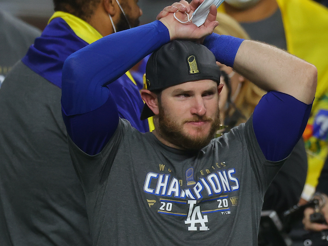 Max Muncy, Dodgers win, 2020 World Series