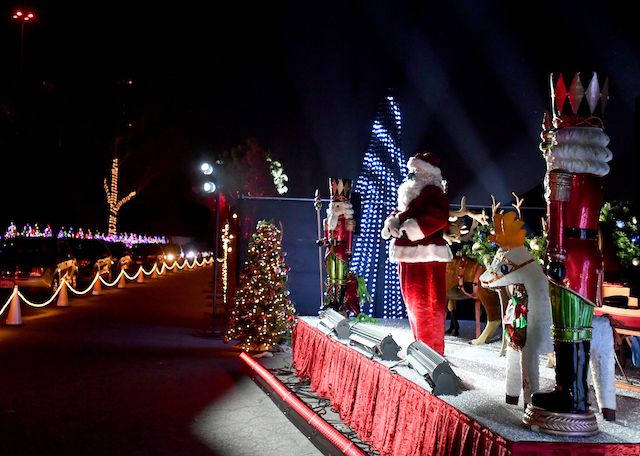 Santa Claus, 2020 Dodgers Holiday Festival