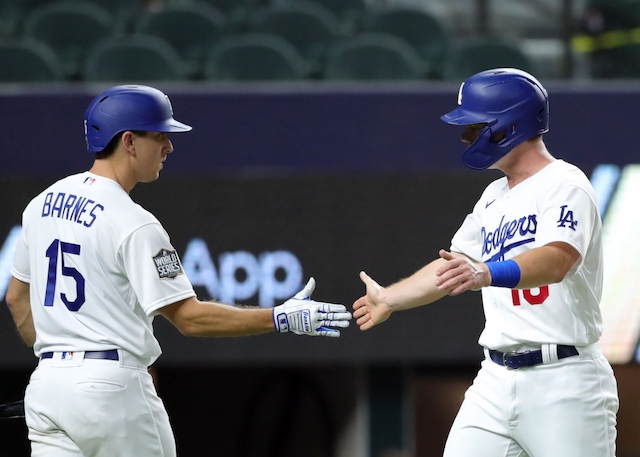 Austin Barnes, Will Smith, 2020 World Series