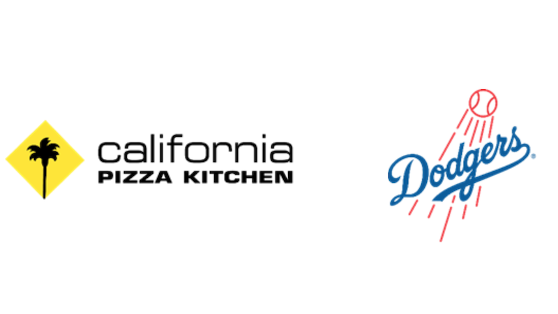 California Pizza Kitchen, Dodgers logos