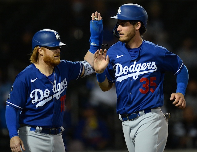 Cody Bellinger, Justin Turner, 2021 Spring Training