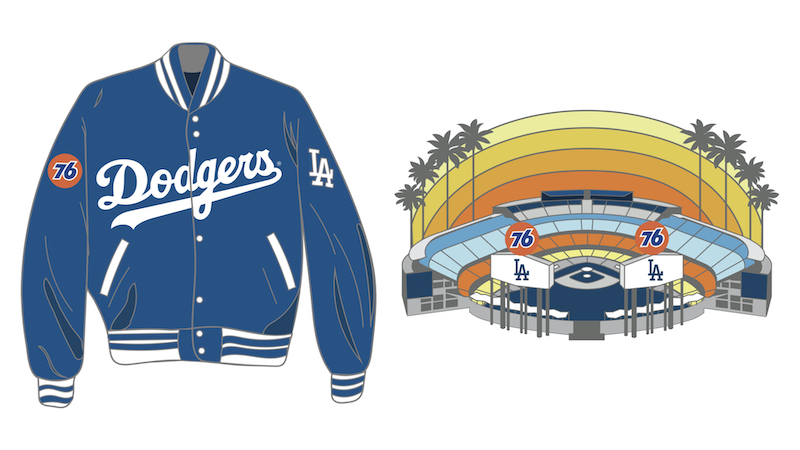 Dodgers 76 Pins