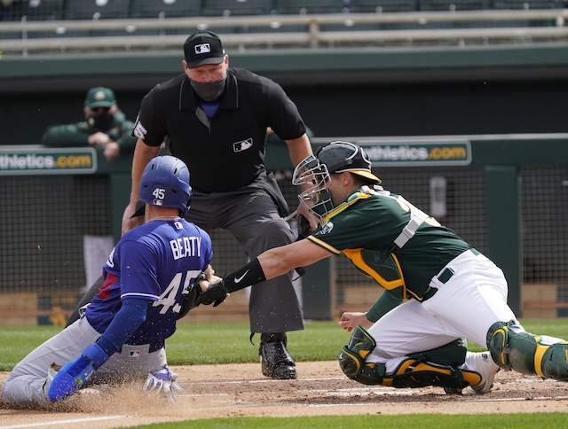 Matt Beaty, 2021 Spring Training