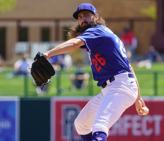 Tony Gonsolin, 2021 Spring Training