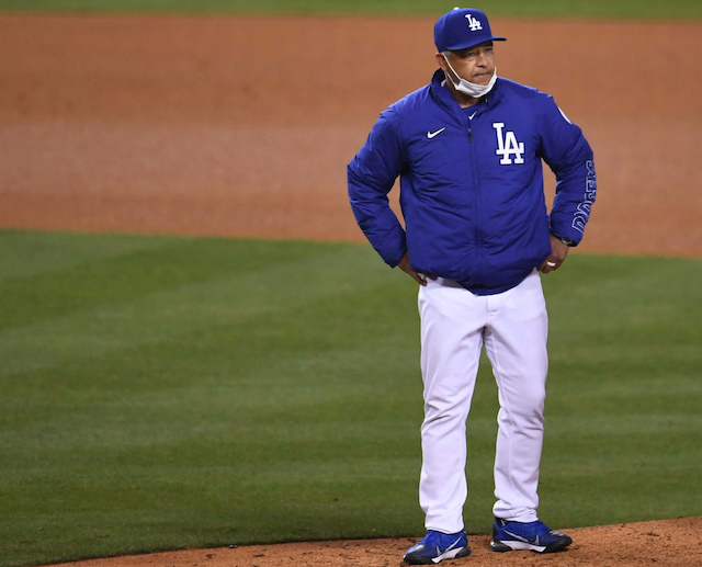 Dave Roberts, mound visit