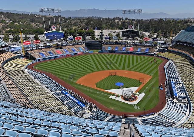 Dodger Stadium view