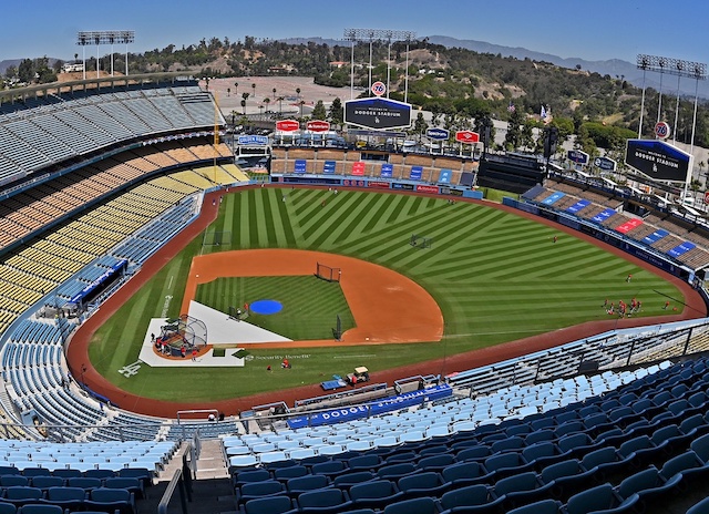 Dodger Stadium view