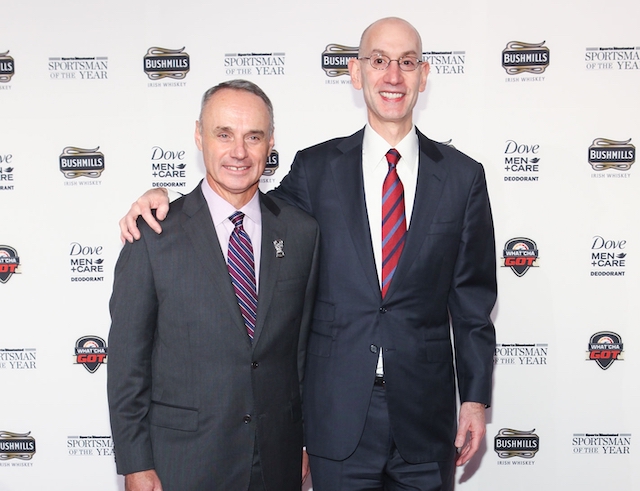 Rob Manfred, Adam Silver