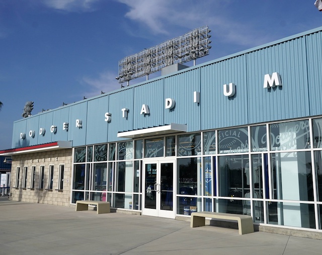 Tickets window, Top Deck store, Dodger Stadium