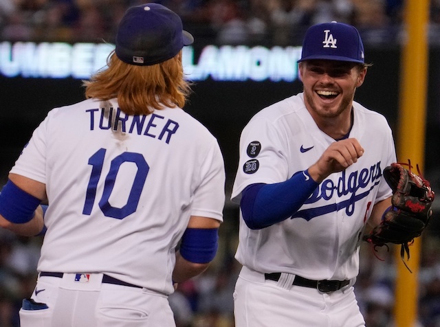 Gavin Lux, Justin Turner