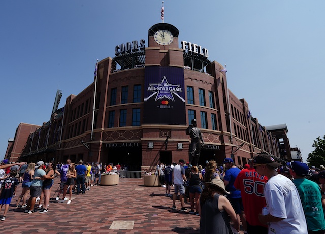 Coors Field entrance, 2021 Futures Game