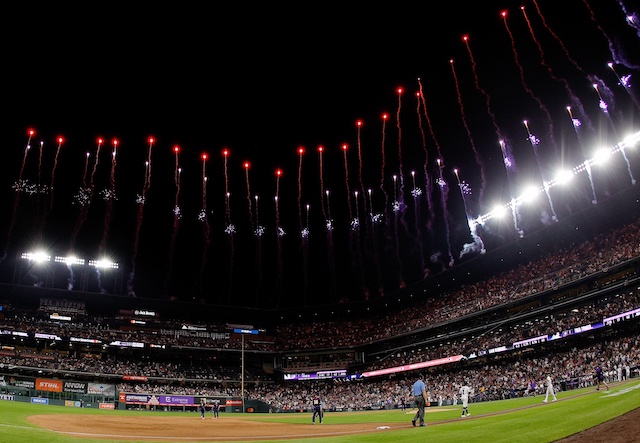 Coors Field view, 2021 All-Star Game