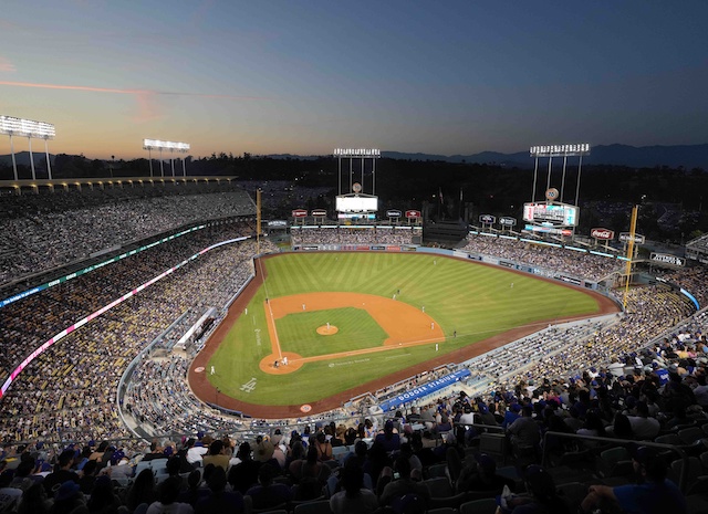 Dodger Stadium view